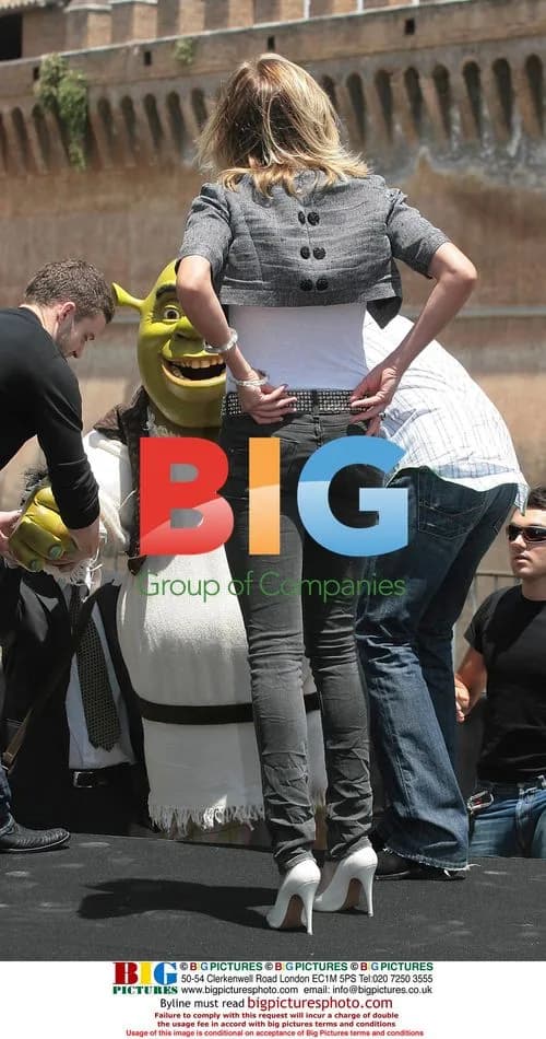 Shrek 3 Photocall in Rome