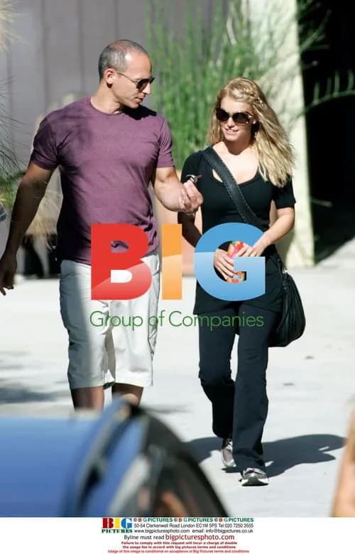 Jessica Simpson Leaves LA Gym