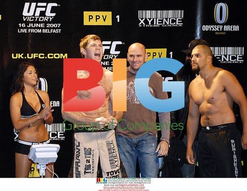 UFC 72 Weigh In in Belfast