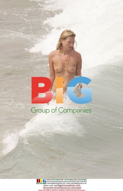 Kate Moss and family enjoy Ibiza holiday