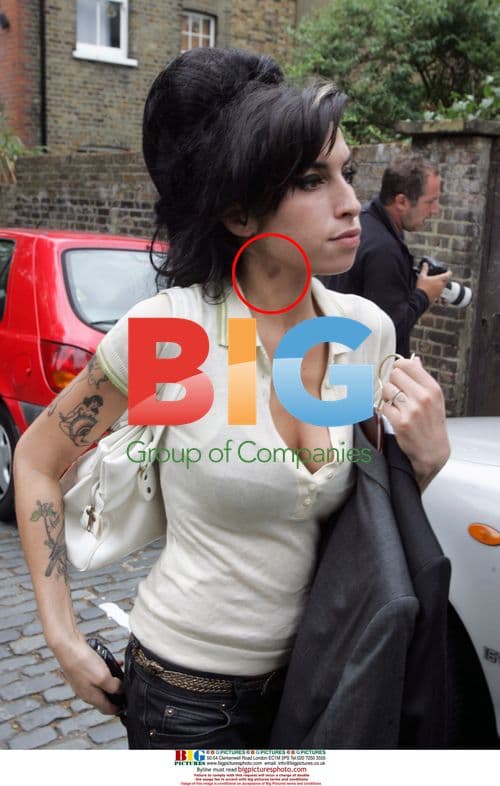 Amy Winehouse Leaves London Home