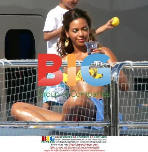 Beyonce Enjoys Yacht Ride on French Riviera