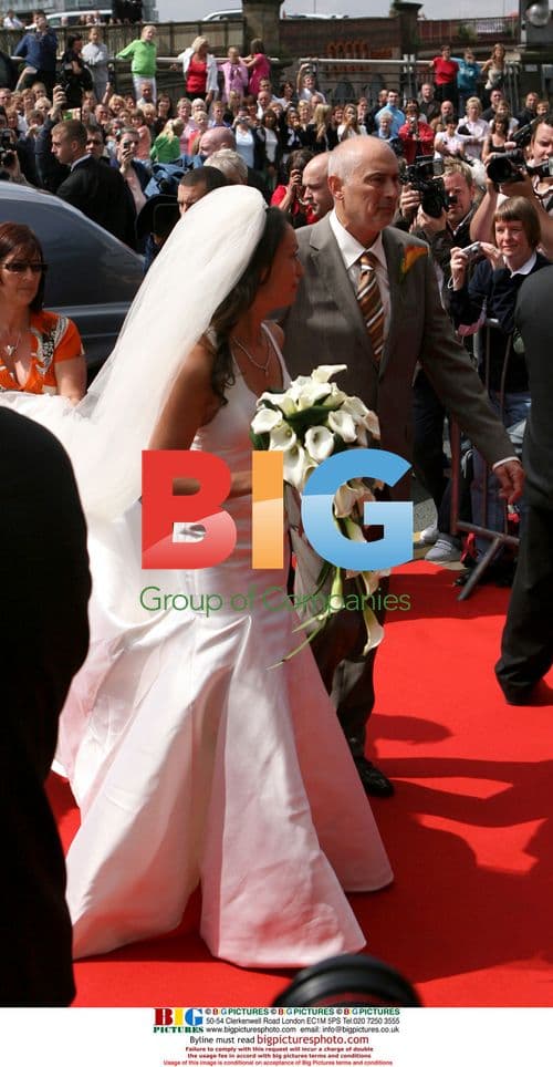 Gary Neville and Emma Hadfield Wedding