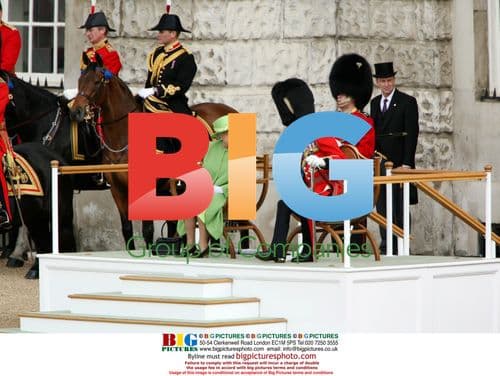 Queen Elizabeth II at Trooping the Colour