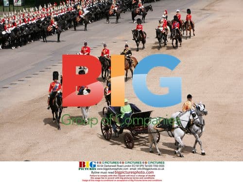 Queen Elizabeth II at Trooping the Colour