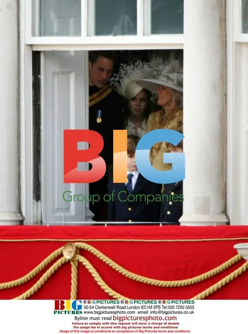 Prince William and Camila at Trooping the Colour