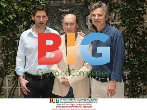 Eric Bana, Robert Duvall and Curtis Hanson at Le regole del gioco photocall