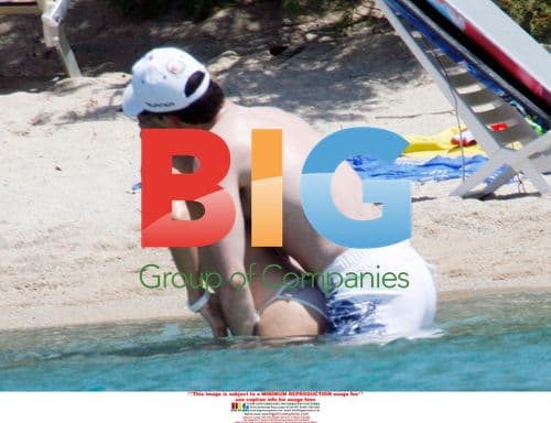 Michael Ballack and partner Simone Lambe