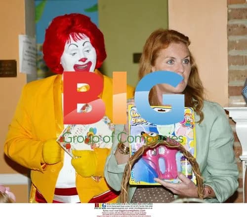 Duchess of York Visits Ronald McDonald House