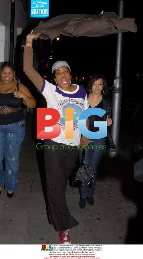 Macey Gray leaves Dublin sushi restaurant