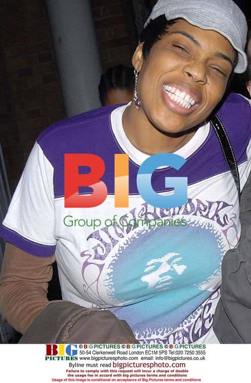 Macey Gray leaves Yamamori Sushi in Dublin