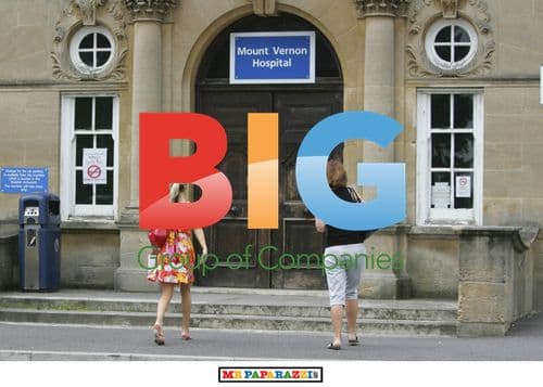 Nikki Grahame visits hospital for bone scans