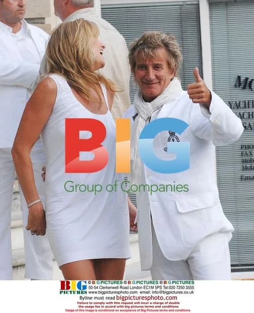 Rod Stewart and Penny Lancaster Wedding Celebration