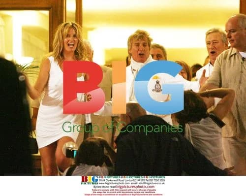 Rod Stewart and Penny Lancaster's Wedding Eve Celebration