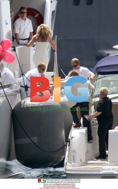 Rod Stewart and Penny Lancaster Wedding