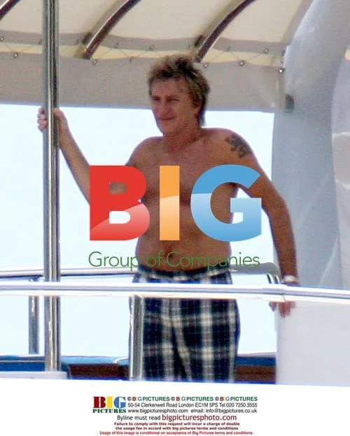 Rod Stewart and Penny Lancaster wedding