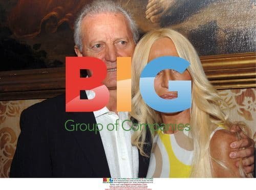 Gianni Versace at Milan Conference