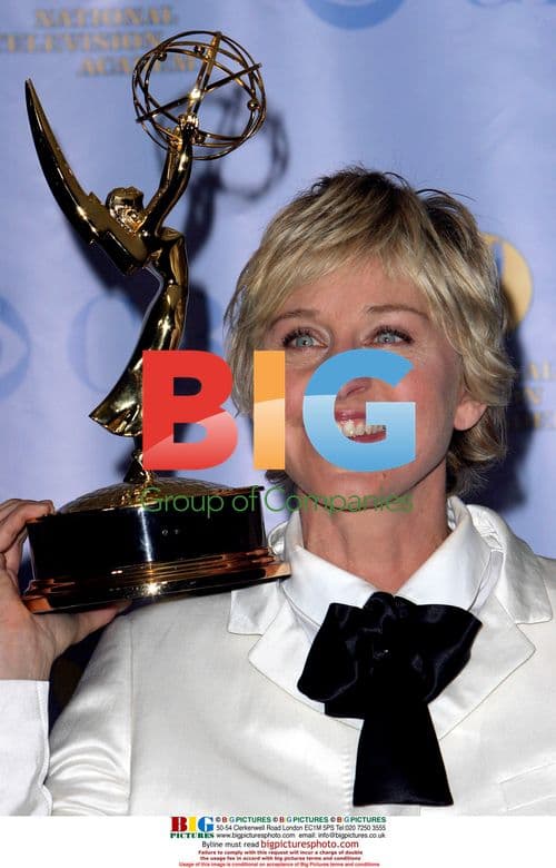 ELLEN DeGENERES at Daytime Emmy Awards Pressroom