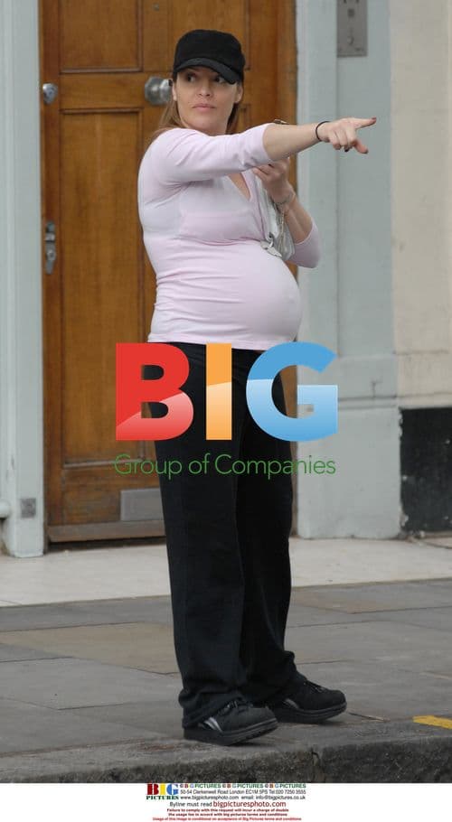 Expectant Mother Elen Rives Two Days Before Second Child