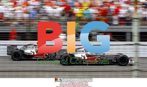 Hamilton vs. Alonso at US Formula One Race