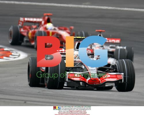 Lewis Hamilton Leads at US Formula One