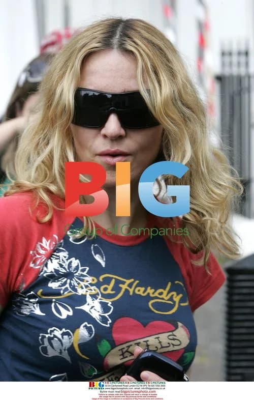 Madonna Arrives at Gym