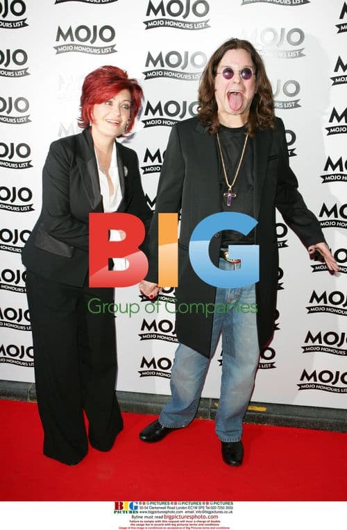 Osbournes at MOJO Honours List
