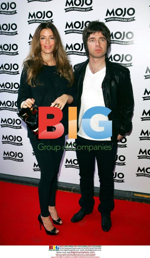 Noel Gallagher and Sara McDonald at MOJO Honours List Awards