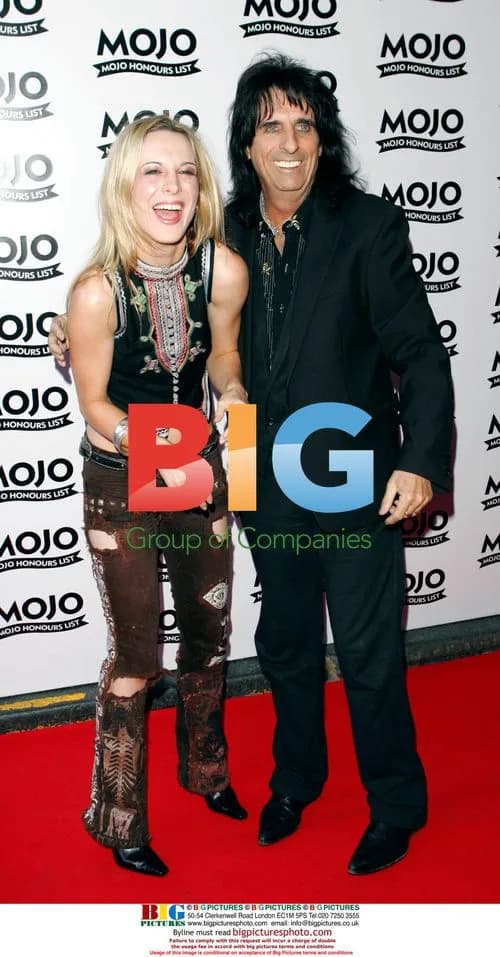 Alice Cooper and Calico Cooper at MOJO Honours List Awards