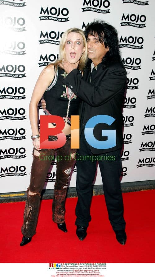 Alice Cooper and Daughter at MOJO Honours