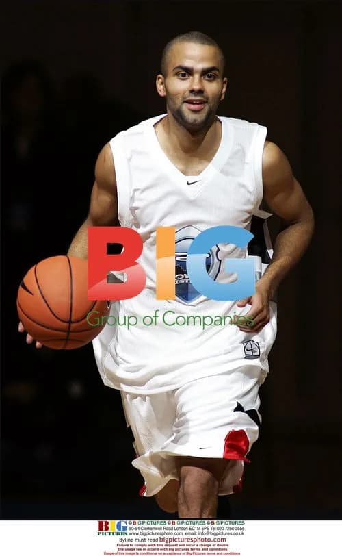 Tony Parker Promotes Book in Paris