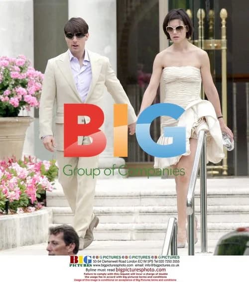 Tom Cruise and Katie Holmes Attend James Packer's Wedding