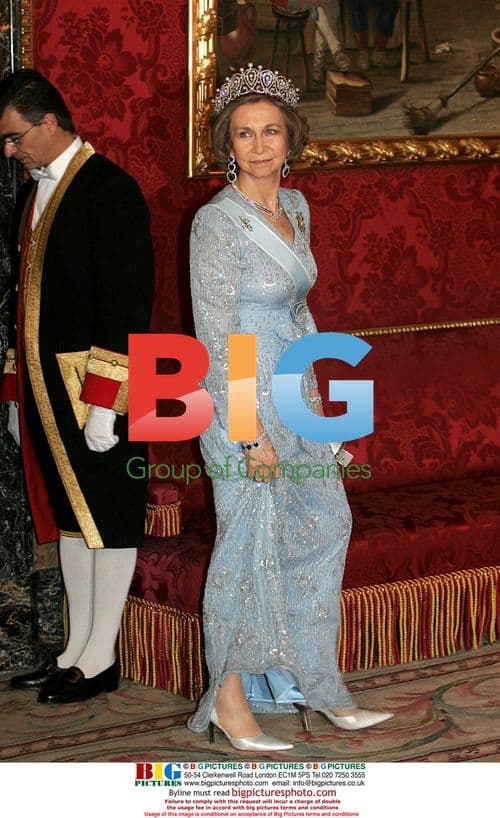 Prince Felipe de Borbon Hosts Gala Dinner in Madrid