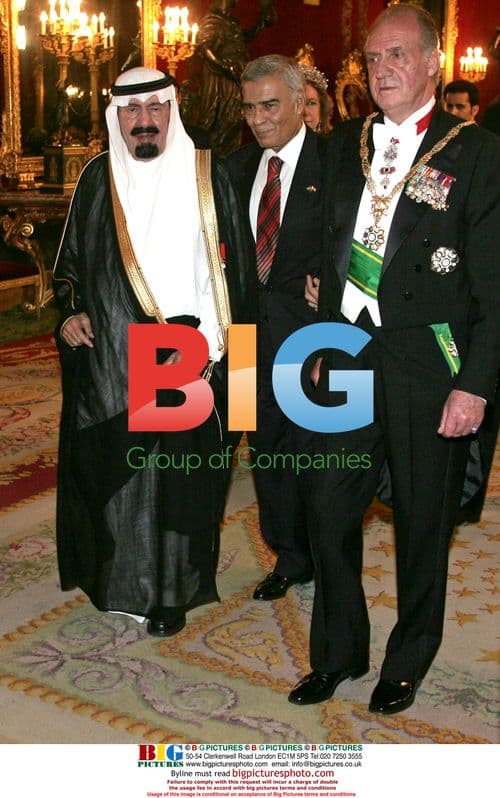 Prince Felipe's Gala Dinner for Saudi King