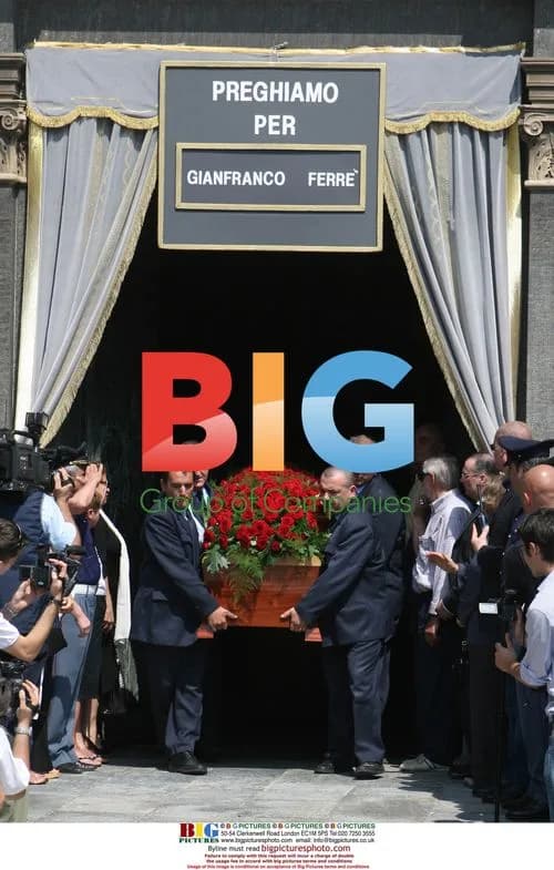 Gianfranco Ferré Funeral in Italy