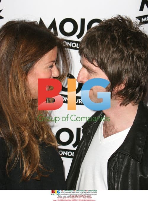 Noel Gallagher and Sara McDonald at MOJO Honours List Awards