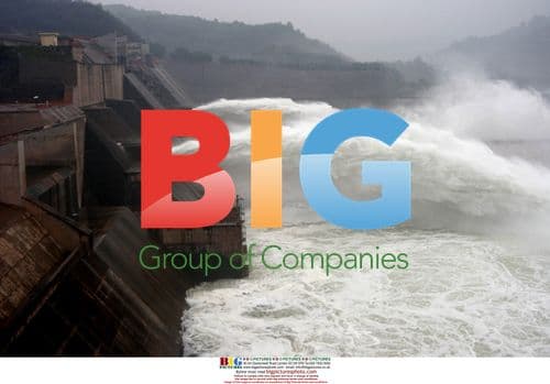 Water Gushing from Xiaolangdi Reservoir, China