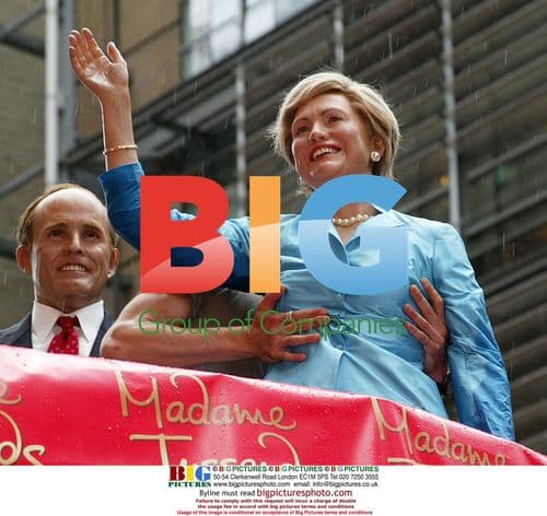 Hillary Clinton Wax Figure in NYC