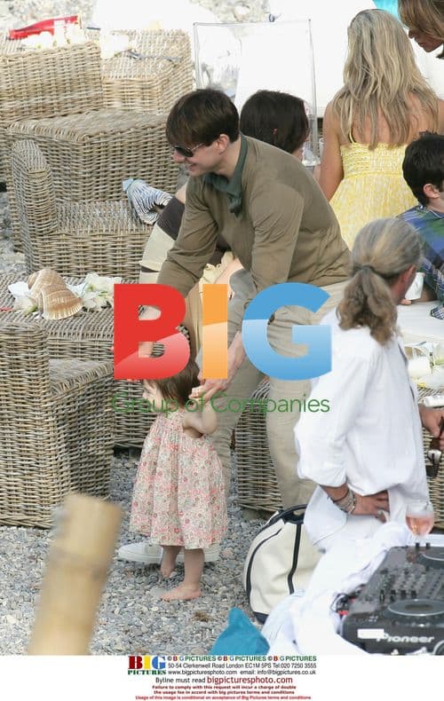 Tom Cruise and Katie Holmes with Daughter Suri