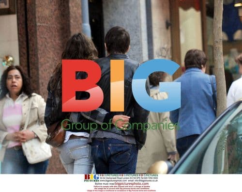 Olivier Marinez and Goya Toledo in Madrid