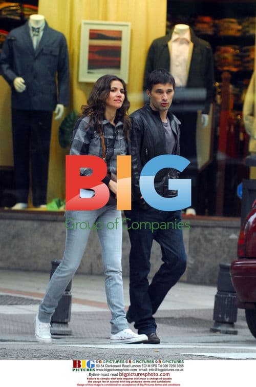 Olivier Marinez and Goya Toledo in Madrid