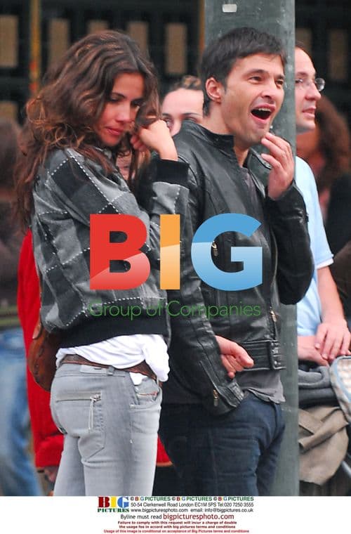 Olivier Marinez and Goya Toledo in Madrid