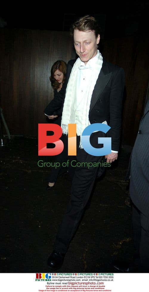 Kelly MacDonald and husband at Paul McCartney's birthday