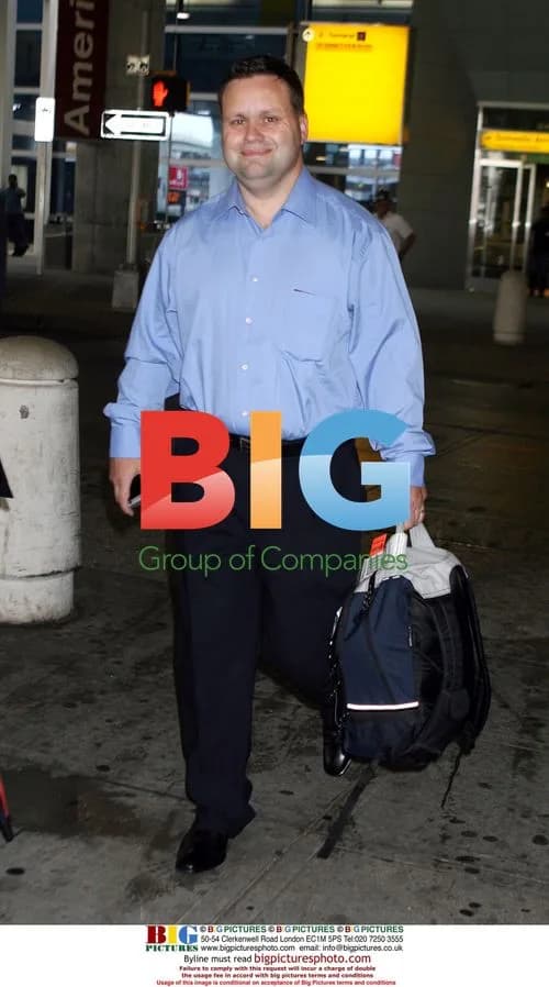 Paul Potts Arrives at JFK Airport