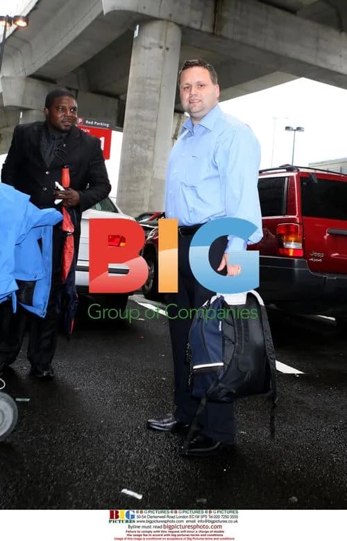 Paul Potts Arrives at JFK Airport