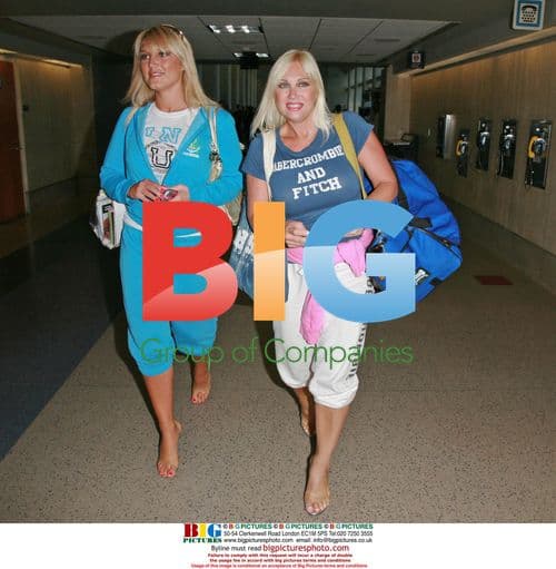 Brooke and Linda Hogan at LAX