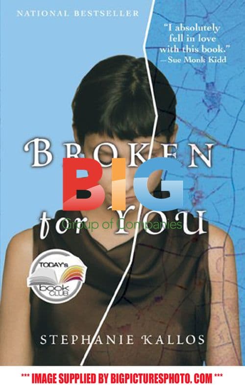 Katie Holmes with Books