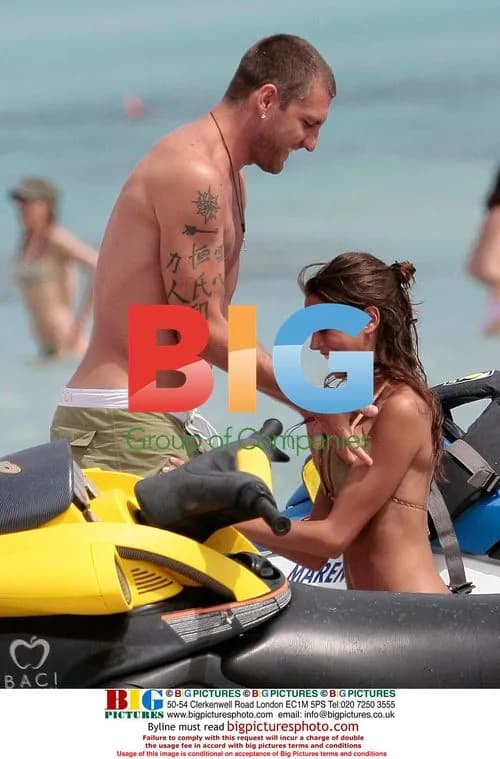 Cristian Vieri and Melissa Satta Flirting