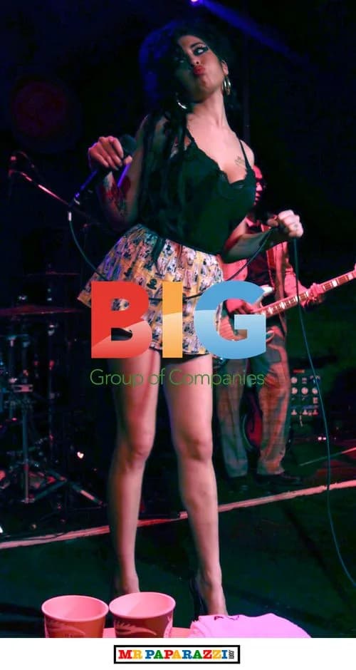 Amy Winehouse Performing in Cambridge, UK