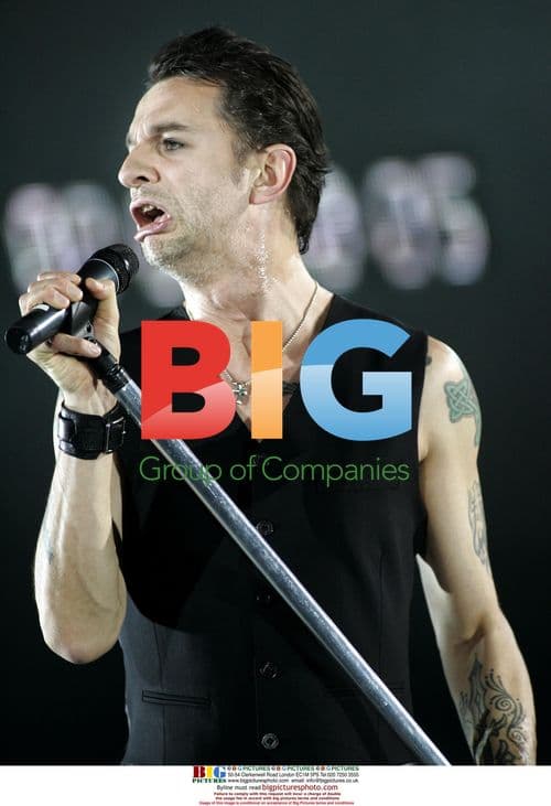 Depeche Mode Performing in Gothenburg, Sweden